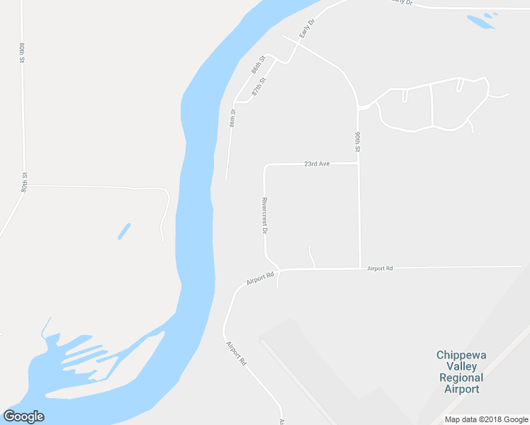 map of restaurants, bars, coffee shops, grocery stores, and more near 5014 Rivercrest Drive in Eau Claire