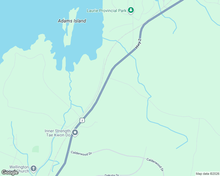 map of restaurants, bars, coffee shops, grocery stores, and more near 4838 Nova Scotia 2 in Wellington