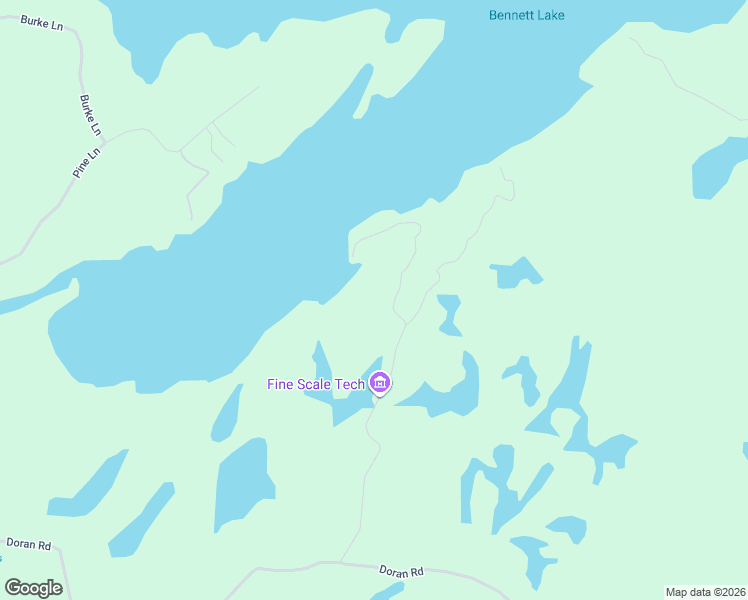 map of restaurants, bars, coffee shops, grocery stores, and more near 117 Birch Bay Lane in Maberly