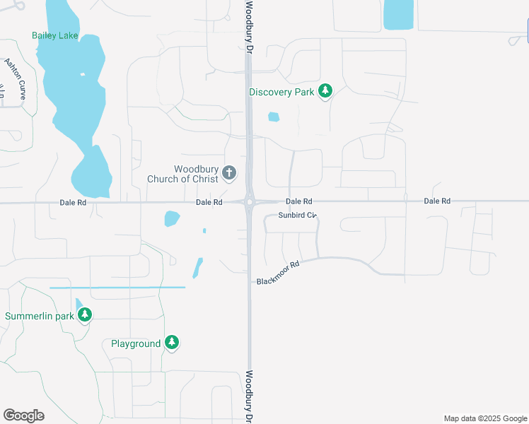 map of restaurants, bars, coffee shops, grocery stores, and more near 5096 County Highway 19 in Woodbury