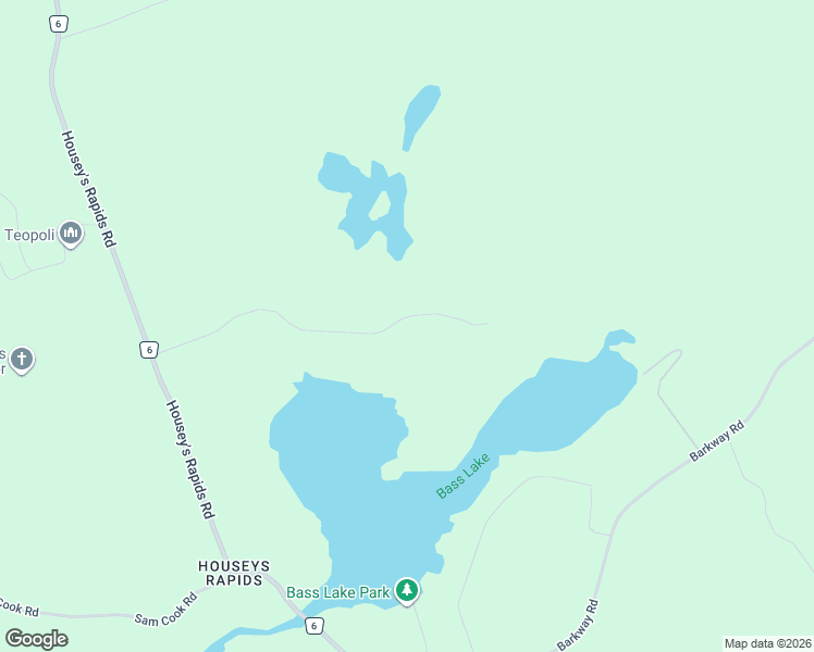 map of restaurants, bars, coffee shops, grocery stores, and more near 1065-1113 Cooks Road in Gravenhurst