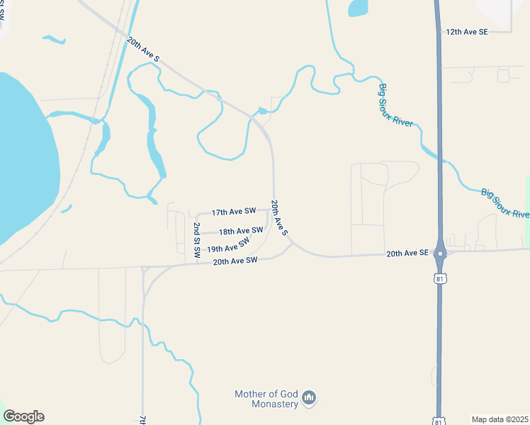 map of restaurants, bars, coffee shops, grocery stores, and more near Larabee Rd in Watertown