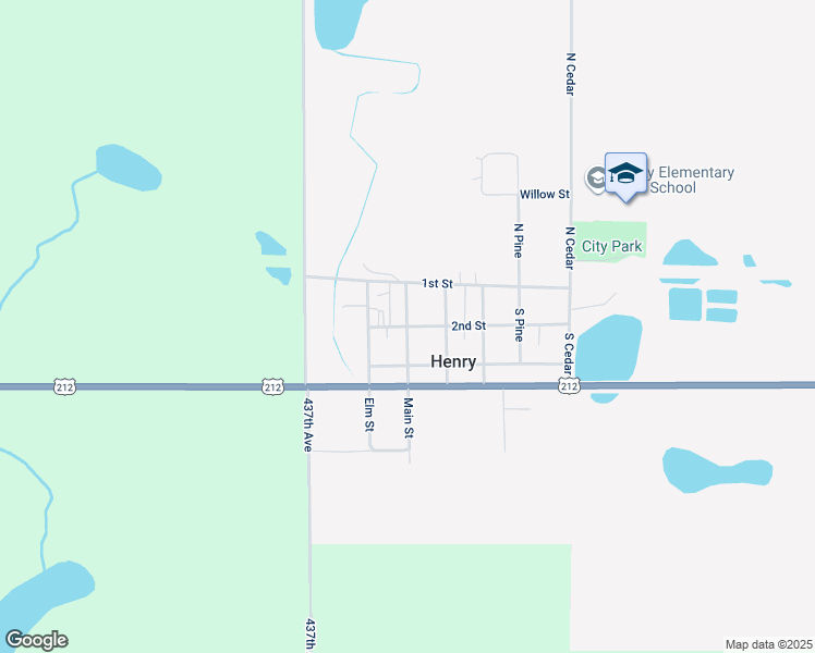 map of restaurants, bars, coffee shops, grocery stores, and more near in Henry