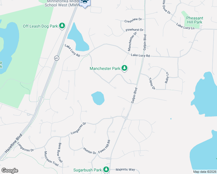 map of restaurants, bars, coffee shops, grocery stores, and more near 6930 Lake Harrison Circle in Chanhassen