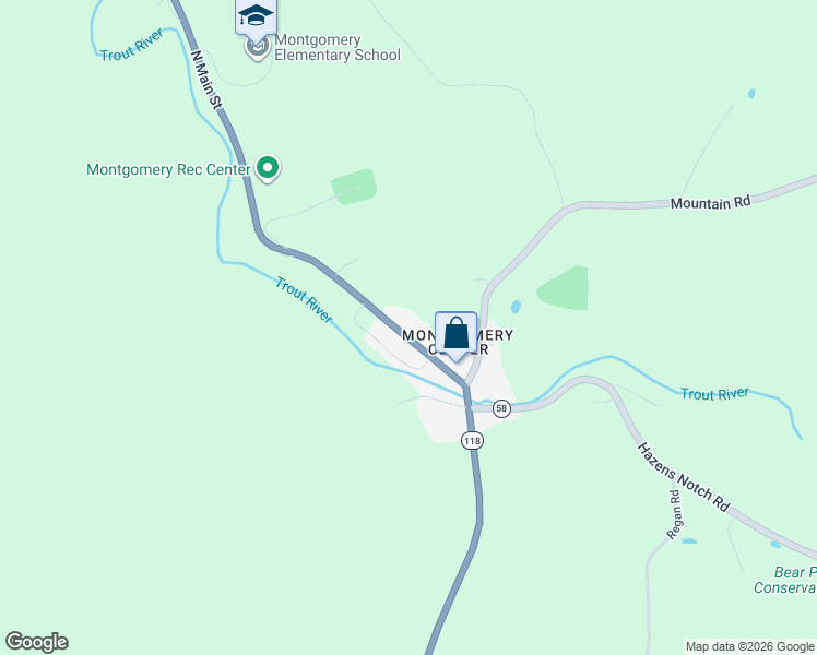 map of restaurants, bars, coffee shops, grocery stores, and more near 155 Main Street in Montgomery