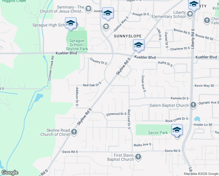 map of restaurants, bars, coffee shops, grocery stores, and more near in Salem