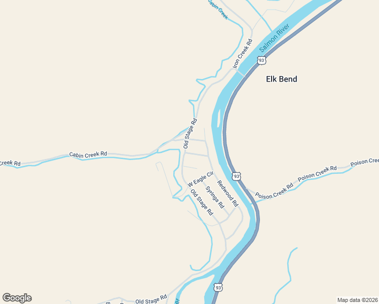 map of restaurants, bars, coffee shops, grocery stores, and more near 109 Balsam Road in Salmon