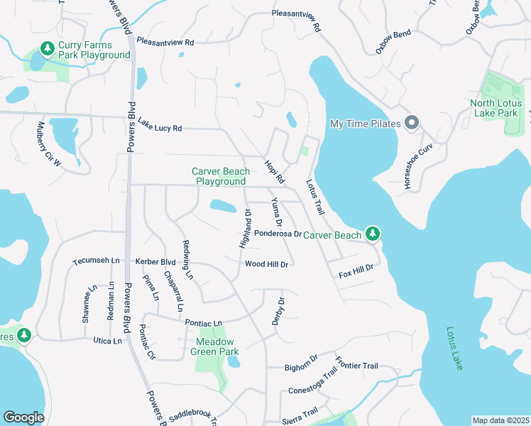 map of restaurants, bars, coffee shops, grocery stores, and more near 820 Imperial Drive in Chanhassen