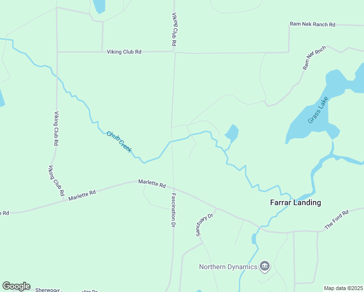 map of restaurants, bars, coffee shops, grocery stores, and more near Ram Nek Ranch Road in Frederic