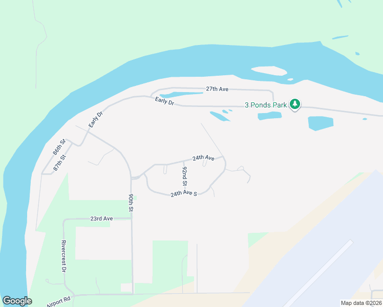 map of restaurants, bars, coffee shops, grocery stores, and more near 9246 24th Avenue South in Eau Claire