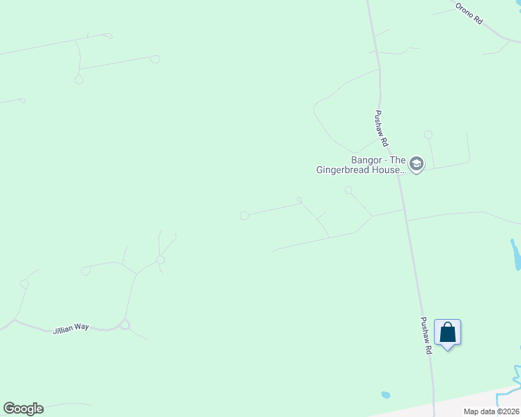 map of restaurants, bars, coffee shops, grocery stores, and more near 30 Richards Road in Glenburn