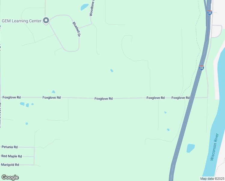 map of restaurants, bars, coffee shops, grocery stores, and more near 1508 Foxglove Road in Wausau