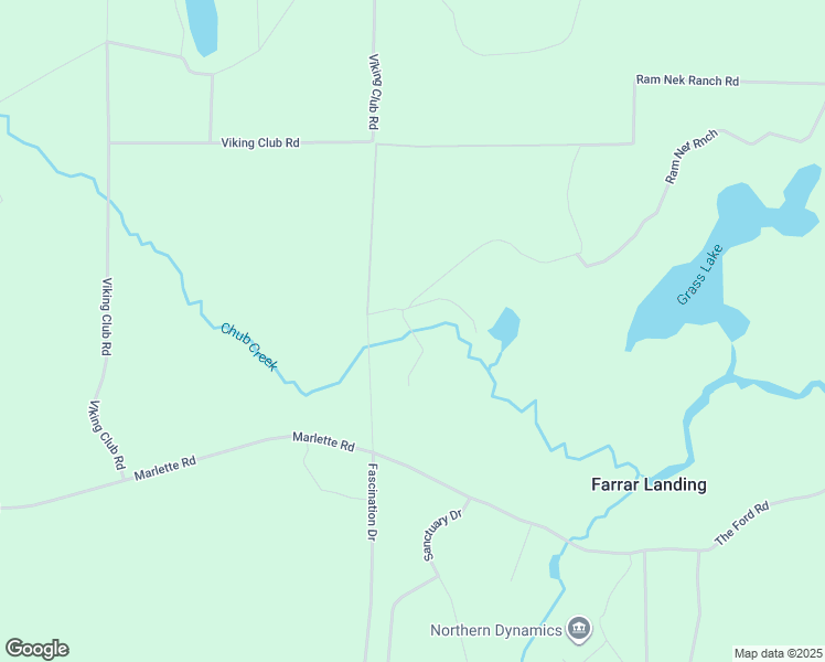 map of restaurants, bars, coffee shops, grocery stores, and more near Ram Nek Ranch Road in Frederic