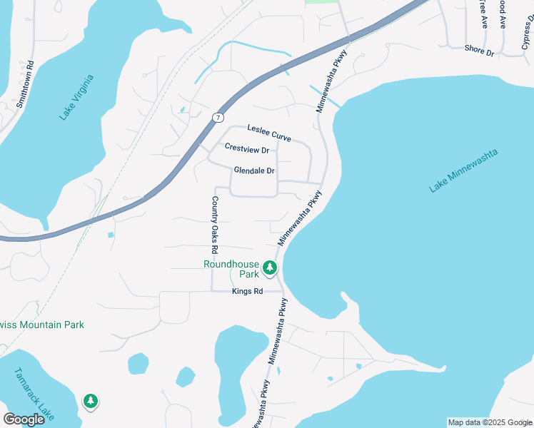 map of restaurants, bars, coffee shops, grocery stores, and more near 3951 Country Oaks Drive in Excelsior