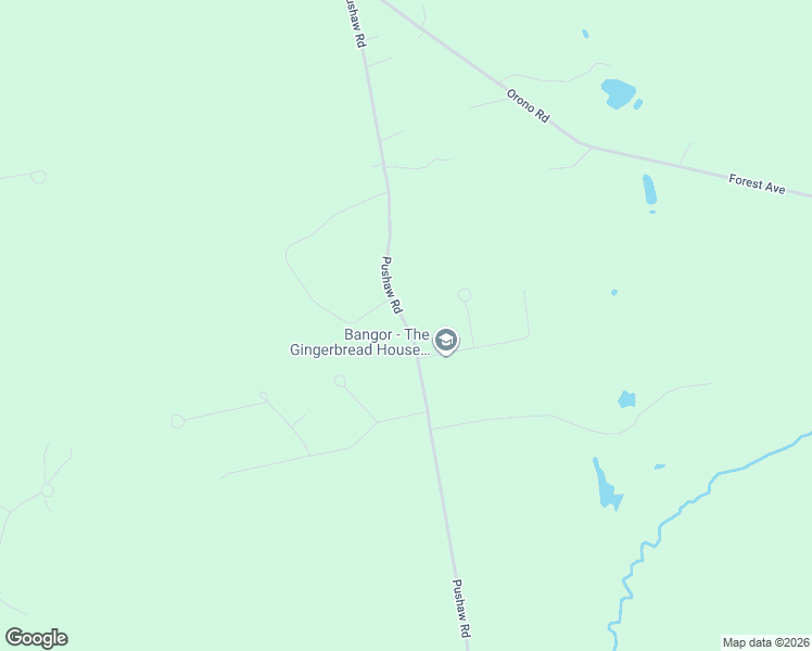 map of restaurants, bars, coffee shops, grocery stores, and more near 1000 Pushaw Road in Glenburn