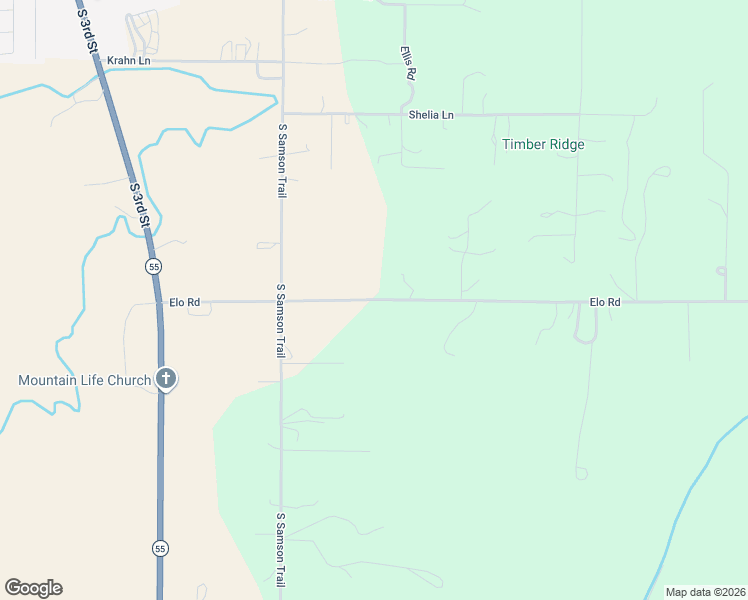 map of restaurants, bars, coffee shops, grocery stores, and more near 655 Elo Road in McCall
