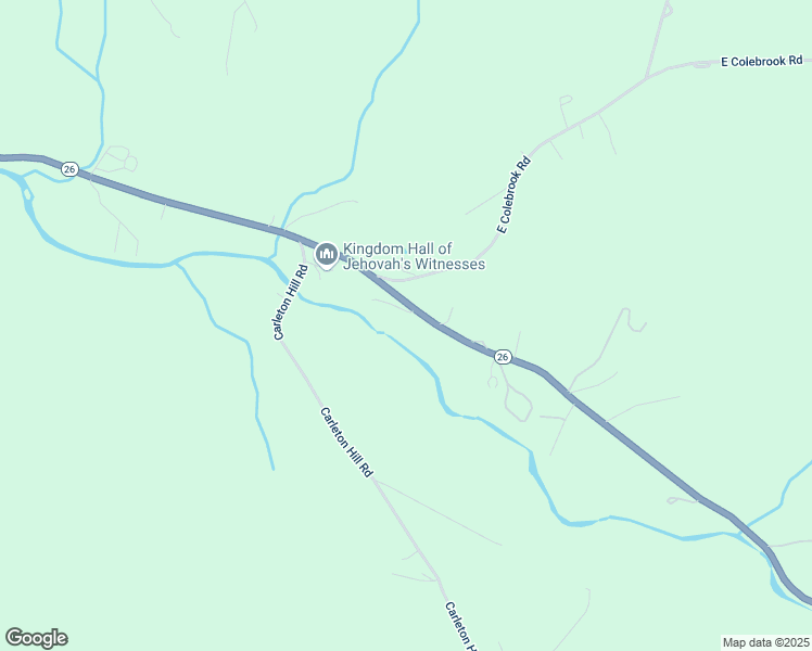 map of restaurants, bars, coffee shops, grocery stores, and more near 548 New Hampshire 26 in Colebrook