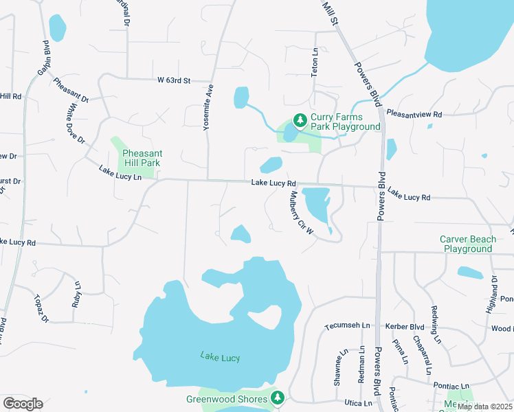 map of restaurants, bars, coffee shops, grocery stores, and more near 6679 Lakeway Drive in Chanhassen