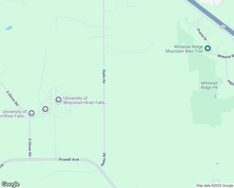 map of restaurants, bars, coffee shops, grocery stores, and more near 143 Radio Road in River Falls