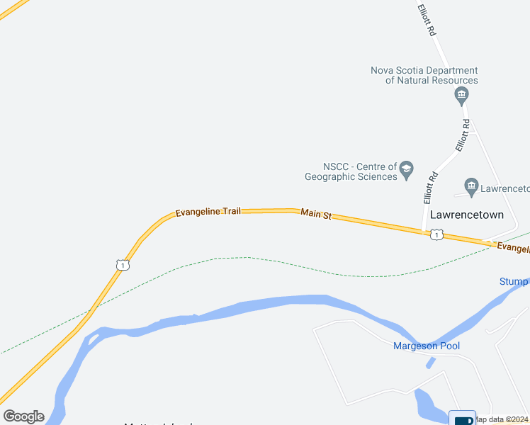 map of restaurants, bars, coffee shops, grocery stores, and more near 710 Main Street in Lawrencetown