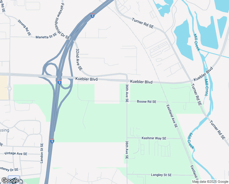 map of restaurants, bars, coffee shops, grocery stores, and more near 3445 Boone Road Southeast in Salem