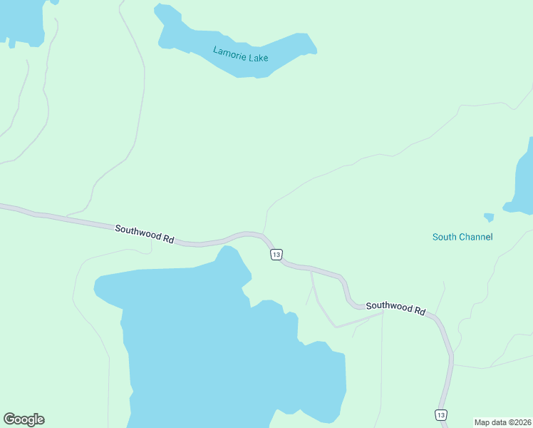 map of restaurants, bars, coffee shops, grocery stores, and more near Woodland Drive in Gravenhurst