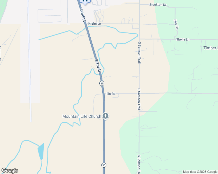 map of restaurants, bars, coffee shops, grocery stores, and more near 831 South 3rd Street in McCall
