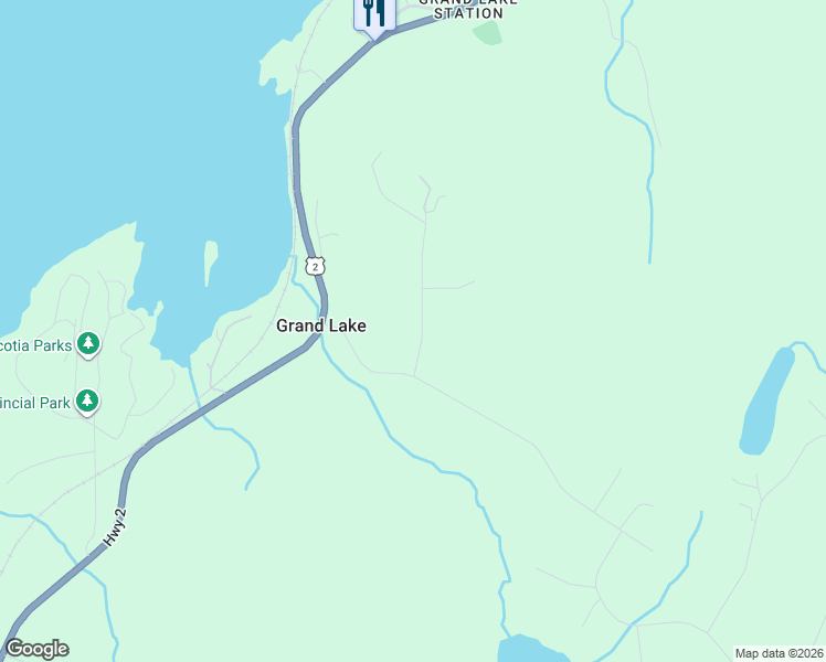 map of restaurants, bars, coffee shops, grocery stores, and more near 42 Given Drive in Grand Lake