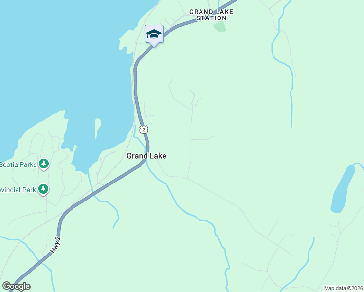 map of restaurants, bars, coffee shops, grocery stores, and more near 42 Given Drive in Grand Lake