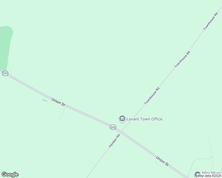 map of restaurants, bars, coffee shops, grocery stores, and more near 634 Townhouse Road in Levant