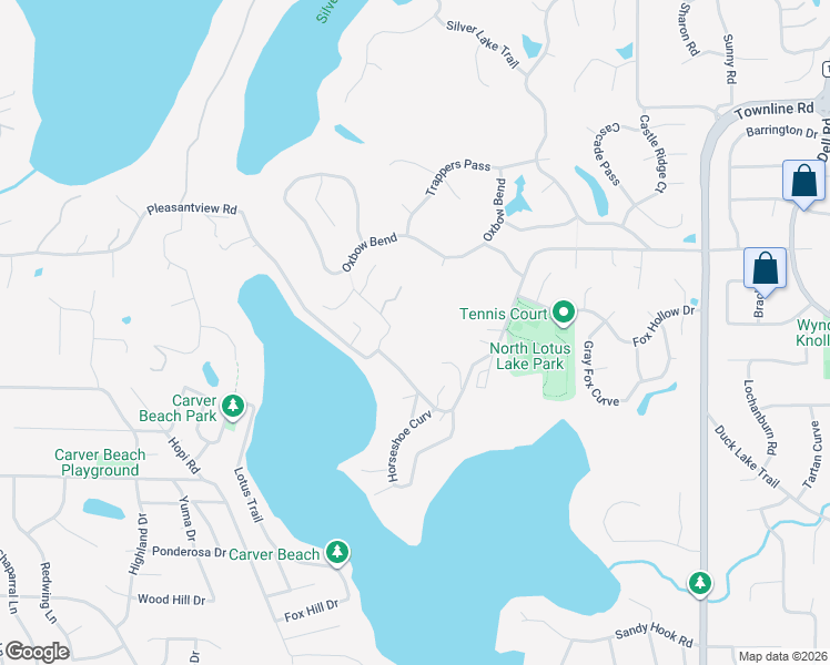 map of restaurants, bars, coffee shops, grocery stores, and more near 480 Indian Hill Road in Chanhassen