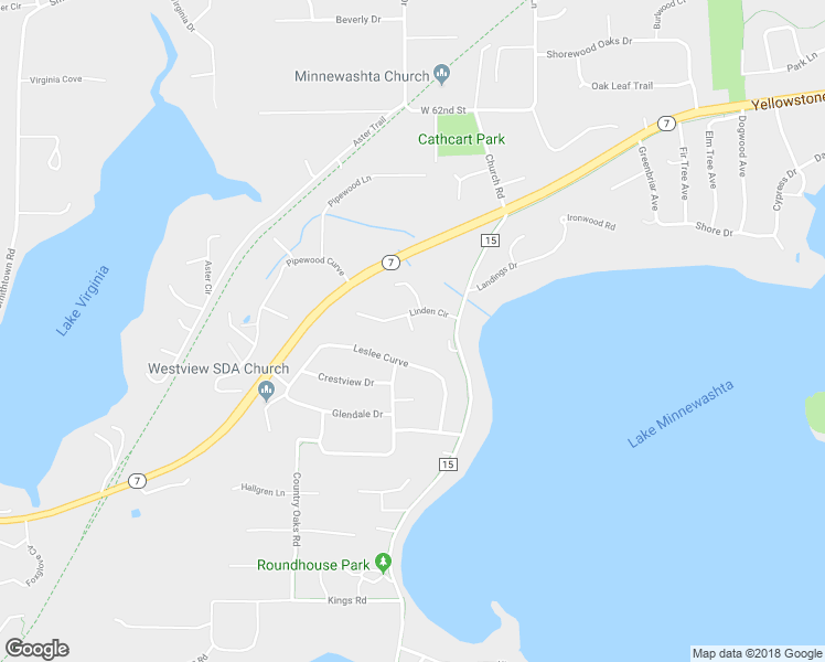 map of restaurants, bars, coffee shops, grocery stores, and more near 6599 Joshua Circle in Excelsior