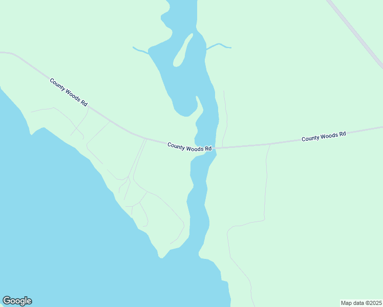 map of restaurants, bars, coffee shops, grocery stores, and more near 233 County Woods Road in Newport