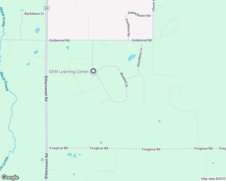 map of restaurants, bars, coffee shops, grocery stores, and more near 7803 Bluebell Lane in Wausau