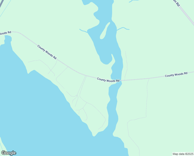 map of restaurants, bars, coffee shops, grocery stores, and more near 233 County Woods Road in Newport
