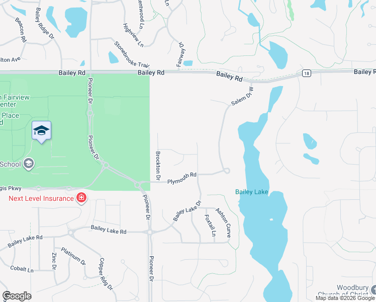 map of restaurants, bars, coffee shops, grocery stores, and more near 9138 Easton Lane in Woodbury