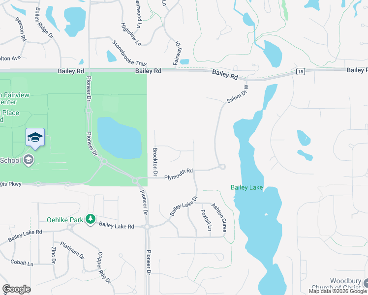 map of restaurants, bars, coffee shops, grocery stores, and more near 9138 Easton Lane in Woodbury