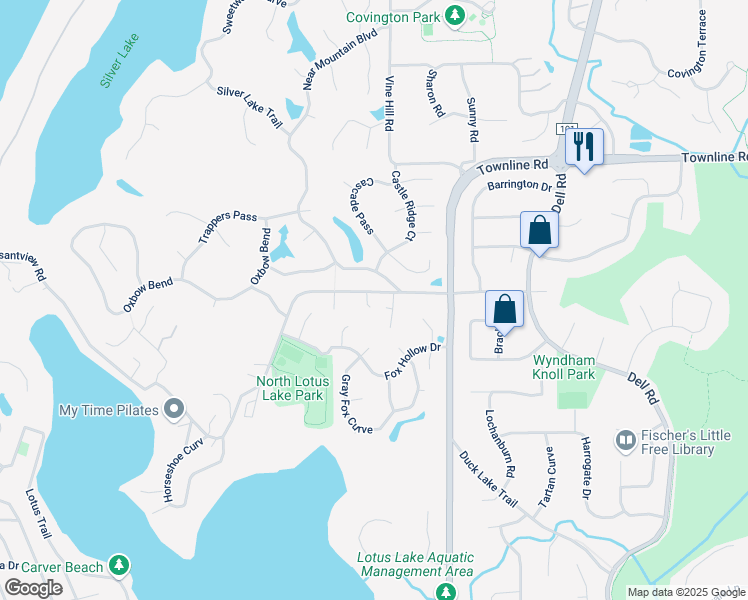 map of restaurants, bars, coffee shops, grocery stores, and more near 135 Pleasant View Rd in Chanhassen