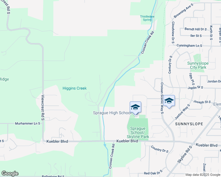 map of restaurants, bars, coffee shops, grocery stores, and more near 4665 Croisan Creek Road South in Salem
