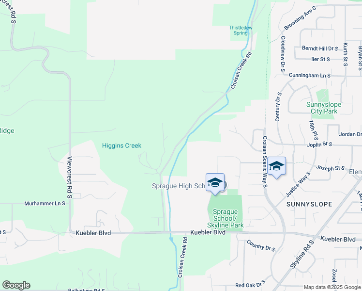 map of restaurants, bars, coffee shops, grocery stores, and more near 4665 Croisan Creek Road South in Salem