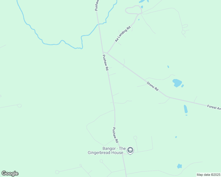 map of restaurants, bars, coffee shops, grocery stores, and more near 1084 Pushaw Road in Glenburn