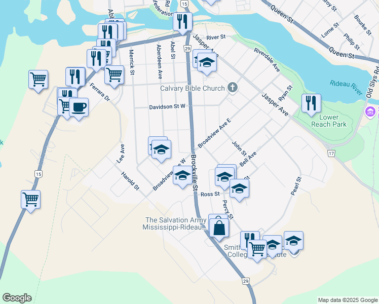 196 Brockville Street, Smiths Falls ON Walk Score