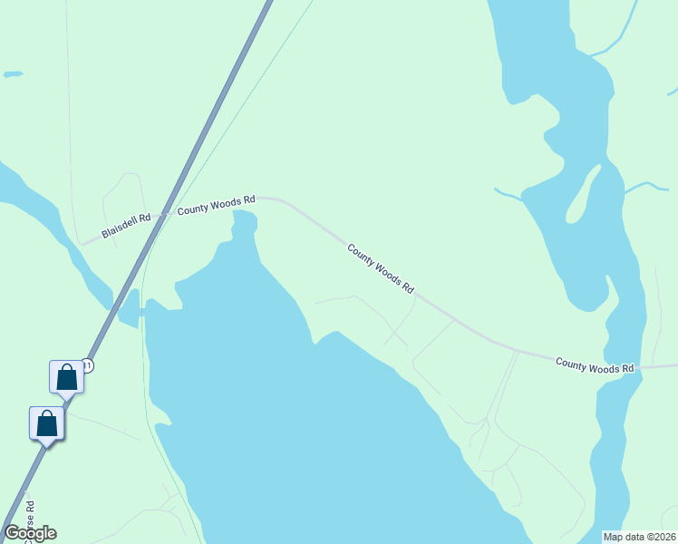 map of restaurants, bars, coffee shops, grocery stores, and more near 93 County Woods Road in Newport