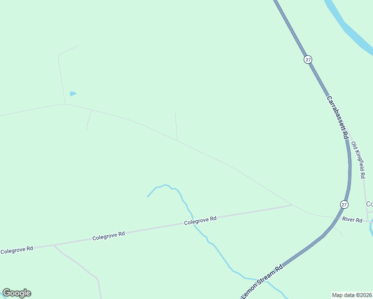 map of restaurants, bars, coffee shops, grocery stores, and more near 150 Chick Road in New Portland