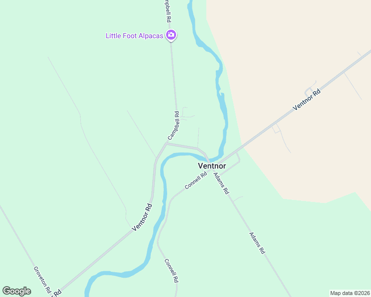 map of restaurants, bars, coffee shops, grocery stores, and more near 1530 Ventnor Road in Spencerville