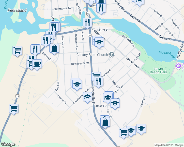 174 Brockville Street, Smiths Falls ON Walk Score