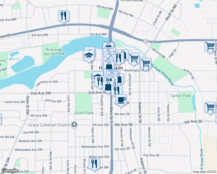 124 Main Street South, Hutchinson MN Walk Score
