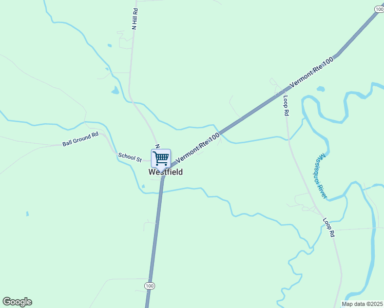 map of restaurants, bars, coffee shops, grocery stores, and more near 999 Vermont 100 in Westfield