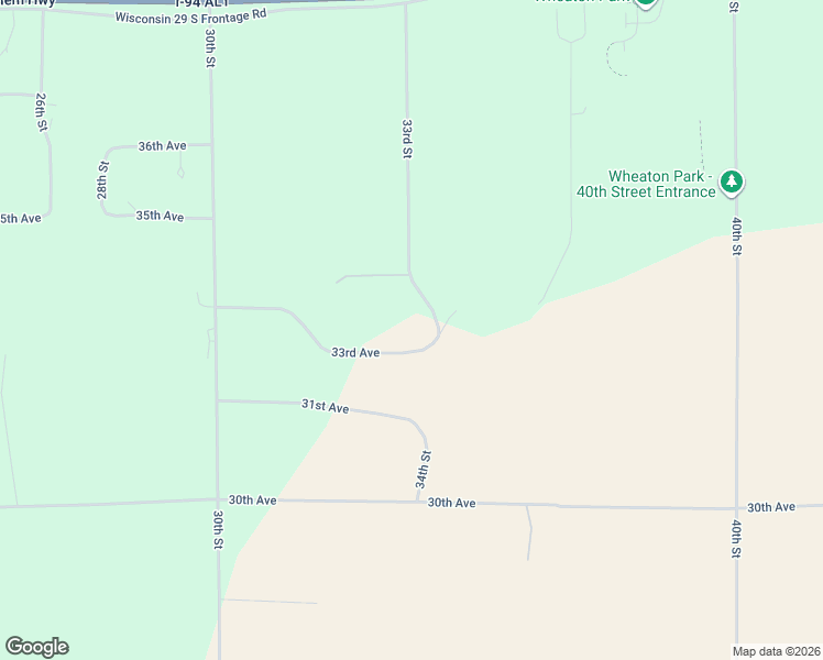 map of restaurants, bars, coffee shops, grocery stores, and more near 3282 33rd Avenue in Elk Mound
