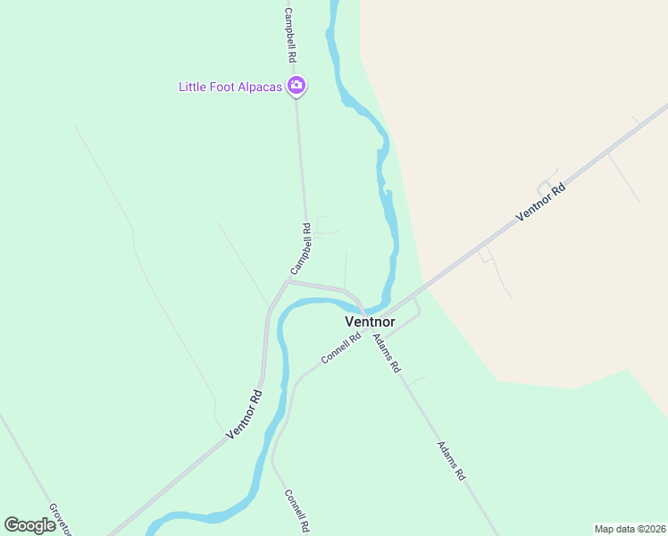 map of restaurants, bars, coffee shops, grocery stores, and more near 1530 Ventnor Road in Spencerville